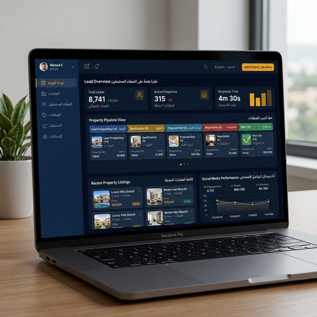 Pro Estates CRM Dashboard